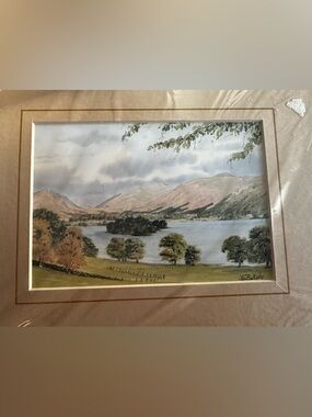 Vintage Print - Grasmere, Lake District by John Bathgate-Scotland